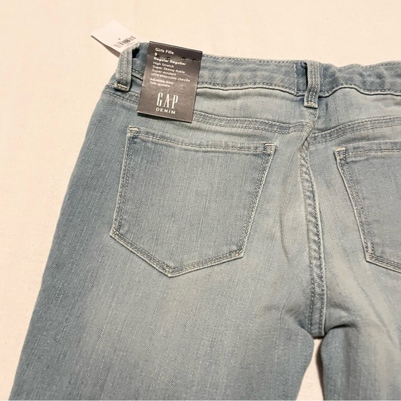 Gap Kids Sequin Super Skinny Ankle Jeans with Stretch Size 8 - Picture 12 of 16